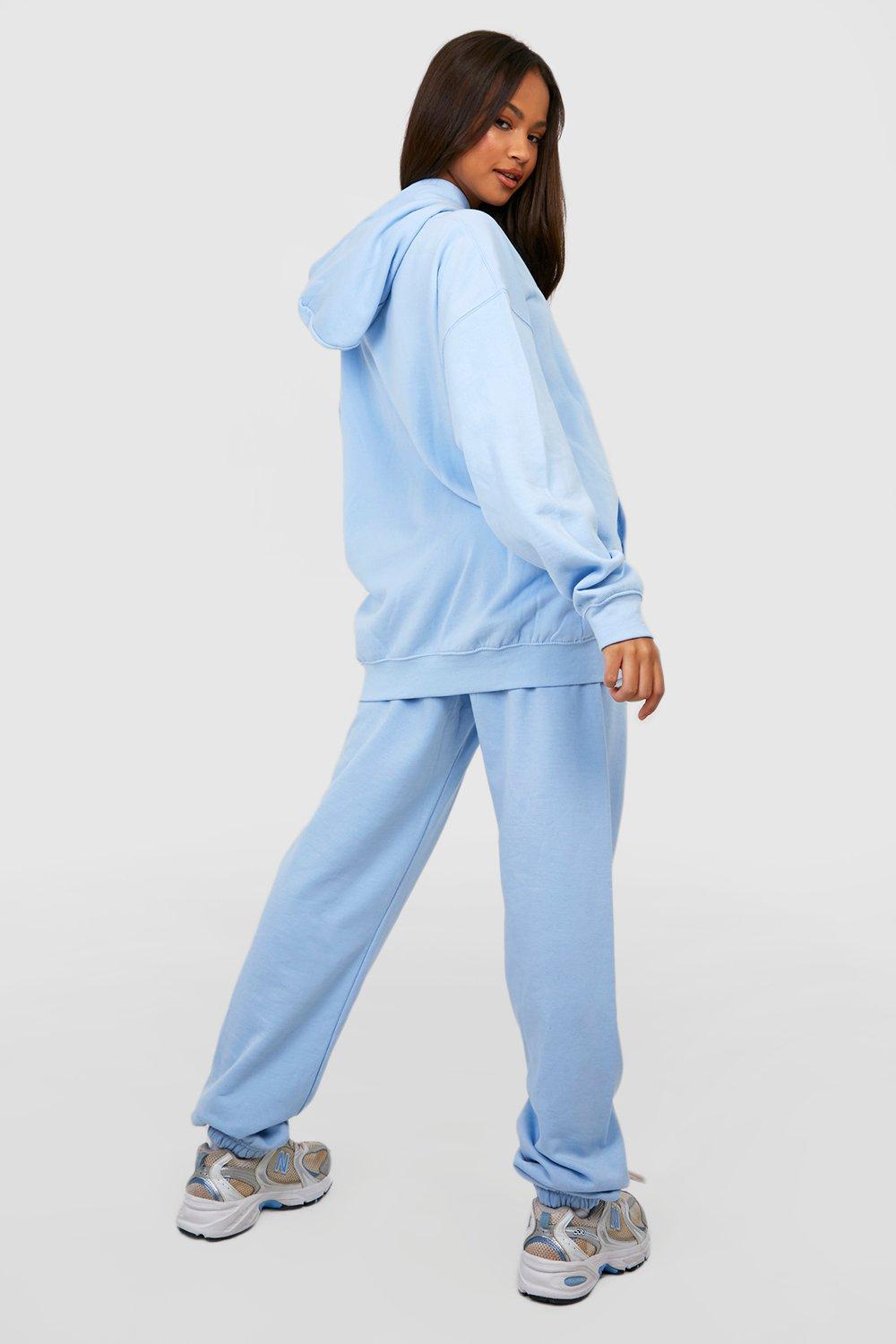 Baby blue 2024 sweatsuit womens